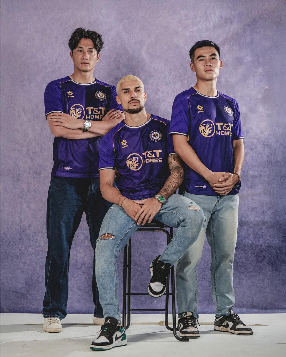 Hanoi FC (V.League 1🇻🇳) 2025-26 Home Kit by Jogarbola