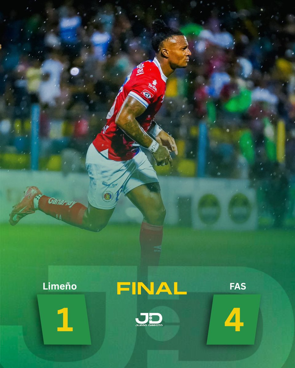 juegodirectofc's tweet photo. 🔵🔴 FAS se aferra al liderato 🔝

💥🐯 Los tigrillos remontaron y terminaron goleando 1-4 a Municipal Limeño para seguir en lo más alto del Apertura 2025. 

⚽️ Medrano, Cruz, Maciel y Santamaría sellaron la victoria. https://t.co/JbXKbK782R
