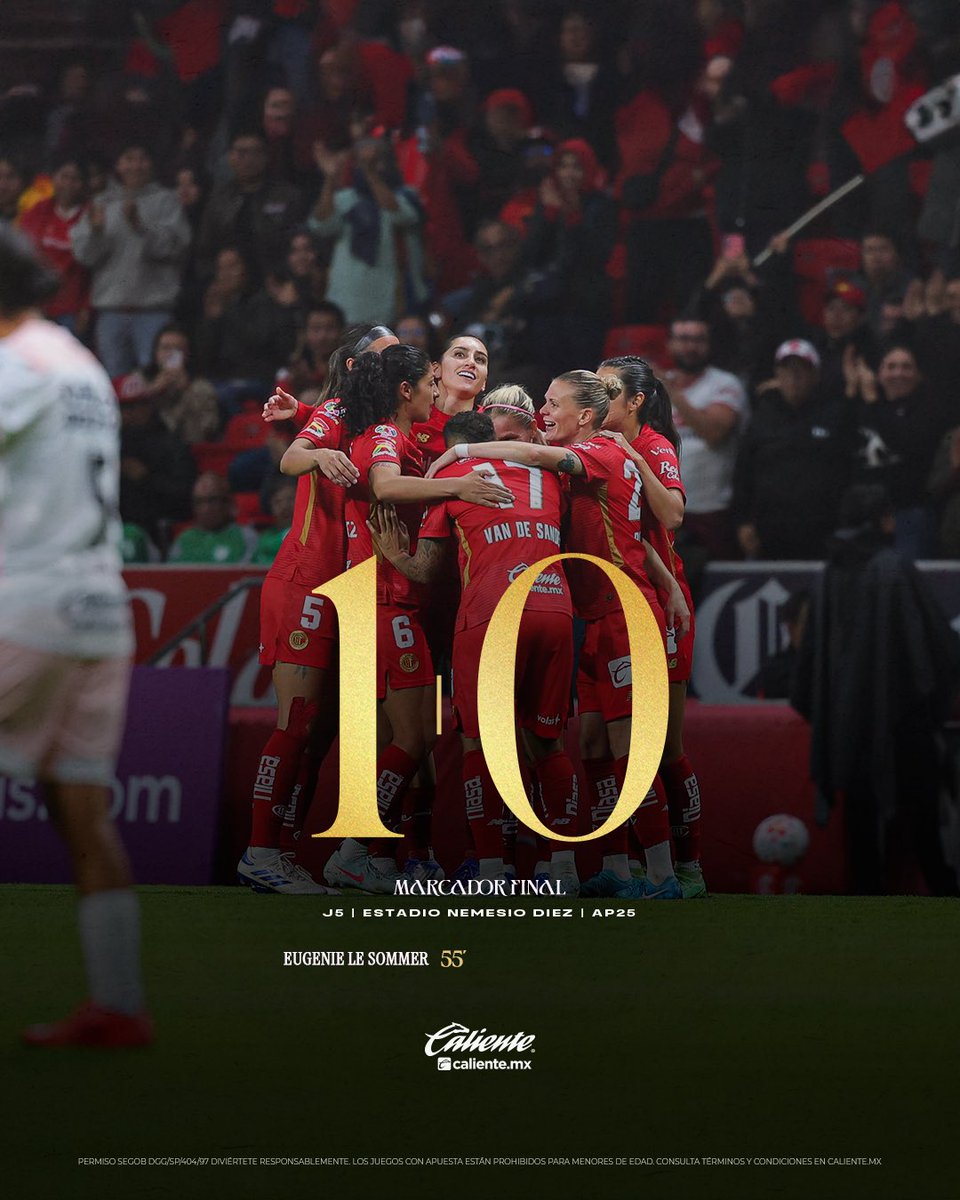 👹¡GANARON LAS DIABLAS! 

Cuarto triunfo consecutivo. 🔥🔥

<a href="/calientesports/">Caliente Sports</a>