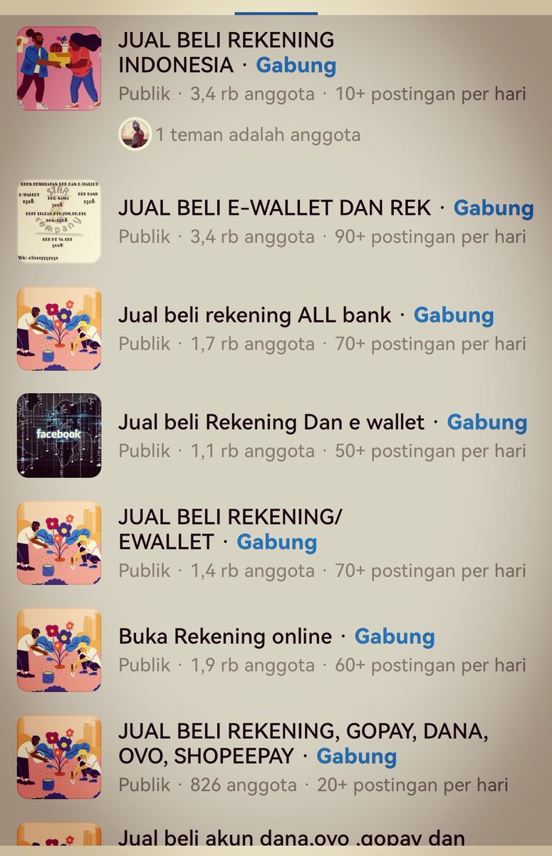 KUIS MINGGU INI
500k untuk 10 akun singmasing 50k
Sila jawab dan RT sekerasnya
"Adakah kaitan MAFIA JUAL BELI REKENING dan DATA ini dengan JUDOL dan PINJOL?"

Ane klose besok jam 15.00wib

<a href="/kemkomdigi/">Kementerian Komunikasi dan Digital</a> dibiarin nih yang kyk gini? 👇