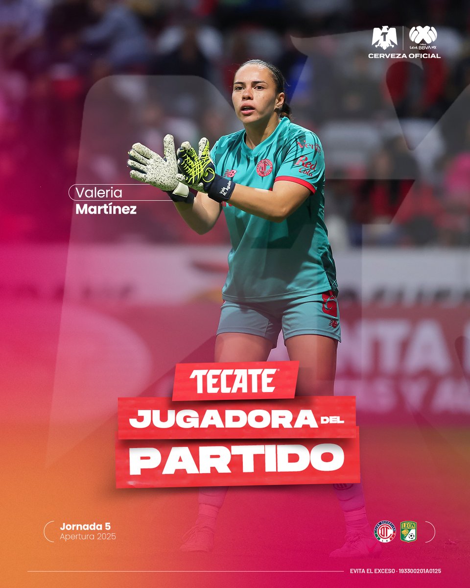 LigaBBVAFemenil's tweet photo. #TecateJugadoraDelPartido | Valeria Martínez🏅

Atajar un penal al 90' para darle 3 puntos a tu equipo es 🔝🧤

@cervezatecate https://t.co/6rATapnE3Q