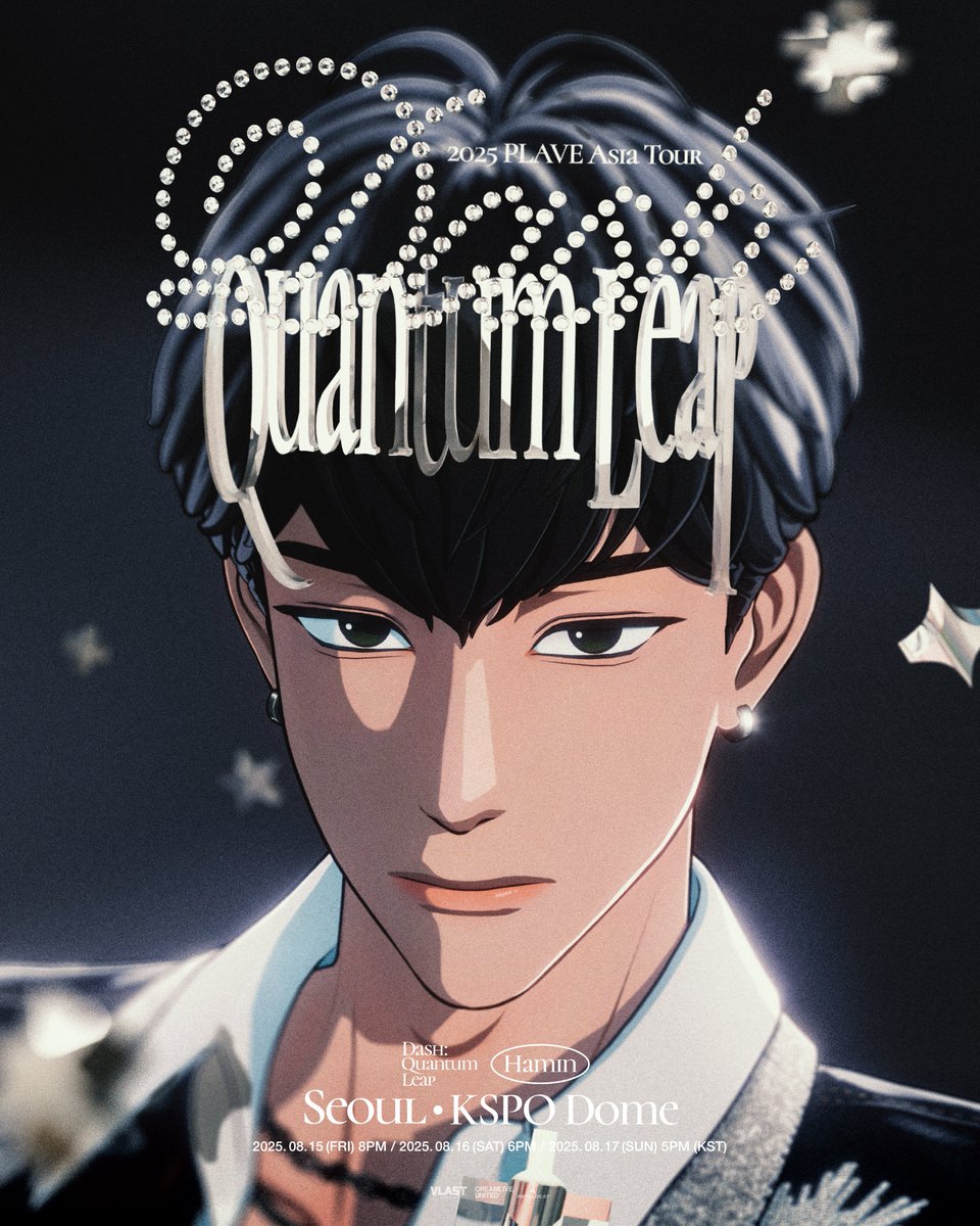2025 PLAVE Asia Tour
[DASH: Quantum Leap] in Seoul

🖤 D-5 🖤

📍 KSPO DOME
🗓️ 2025.08.15 FRI - 08.17 SUN

#PLAVE #플레이브
#하민 #HAMIN
#2025_PLAVE_Asia_Tour
#DASH_Quantum_Leap
