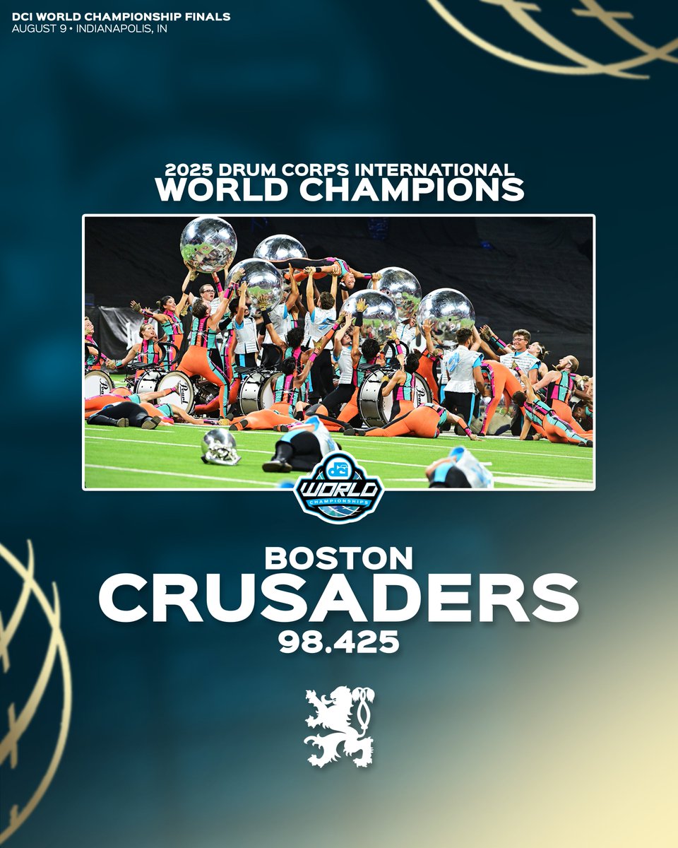 85 years in the making 💥

#DCI2025 | <a href="/bostoncrusaders/">Boston Crusaders</a>