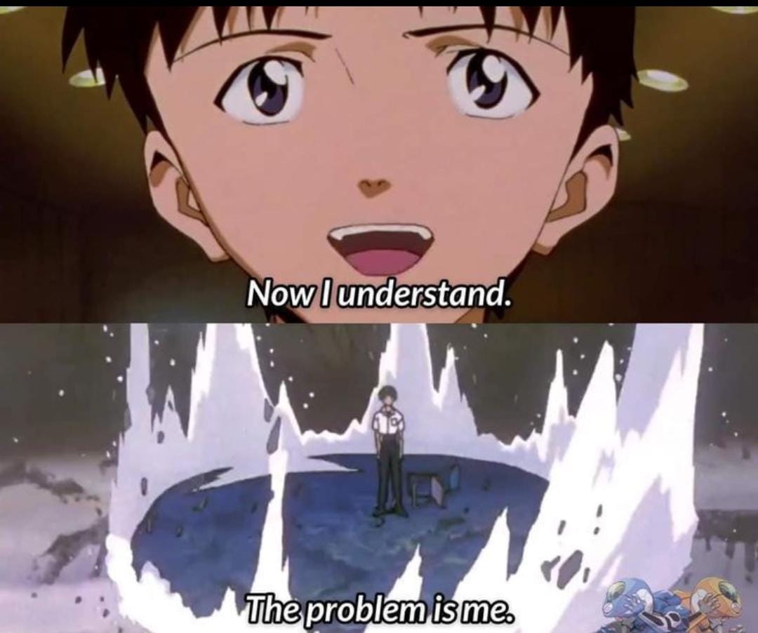 Toda vez que eu penso no que tô passando nos últimos dias