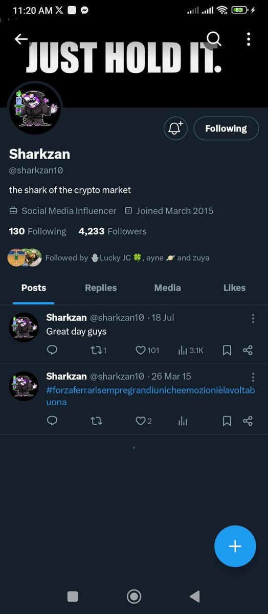 LaLa_rmy7's tweet photo. @PsyJayCrypto @gusgreathold @Nanaog_web3 @gokussj_crypto @sharkzan10 Done 🍀 https://t.co/vJJrOwDkob