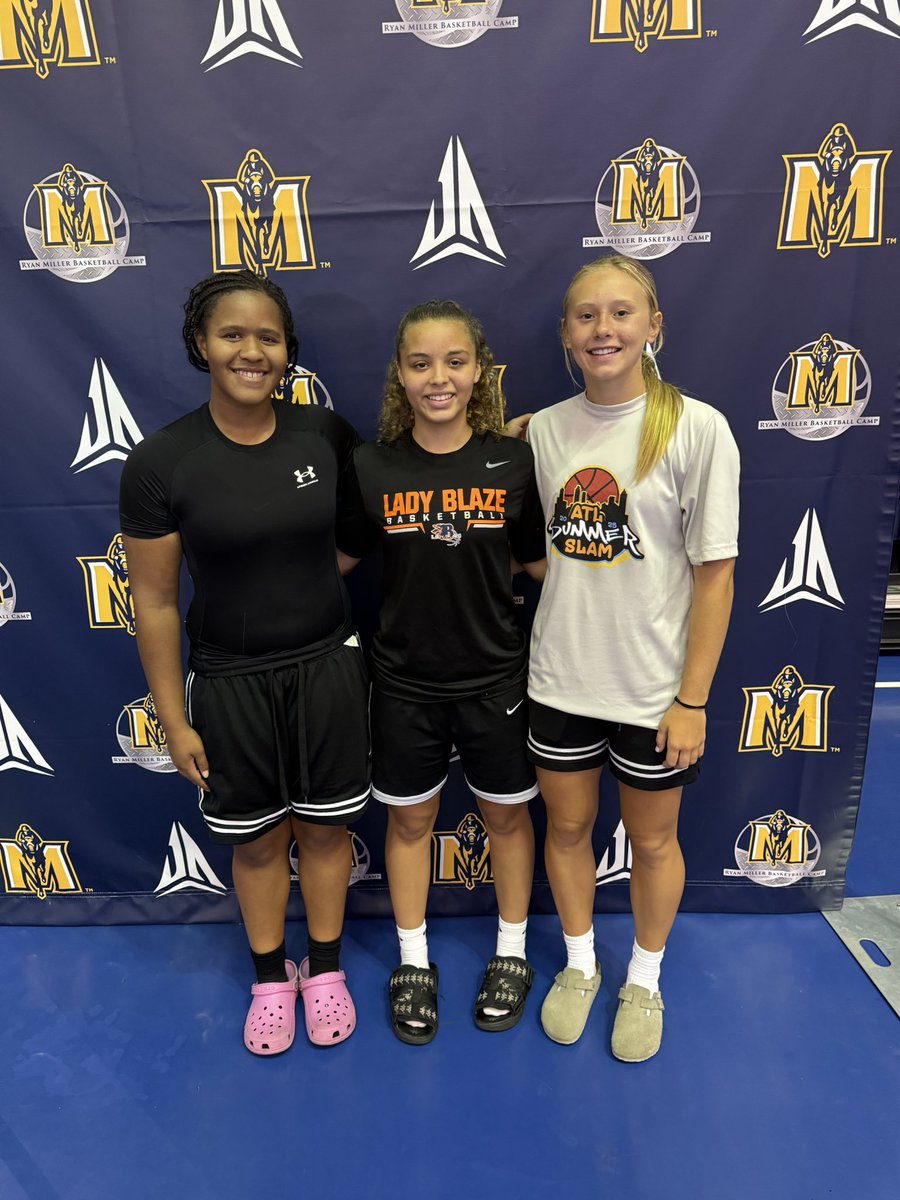 Had a great camp today <a href="/RacersWBB/">Murray State Women's Basketball</a>! Thanks so much for the invite! Big thanks to the coaches and players <a href="/racersWBBcoach/">Rechelle Turner</a> <a href="/CoachFoust_/">Wyatt Foust</a> <a href="/CoachKayla_MSU/">Kayla Kleifgen</a> <a href="/monicajean14/">Monica Evans</a> <a href="/CoachNiej/">Nieja Tucker</a> 
And fun to enjoy the day with some of my teammates! <a href="/tnteampride2028/">Richard Alexander</a> <a href="/TNTeamPride/">TN Team Pride</a>  <a href="/the_sam_garner/">sam garner</a>