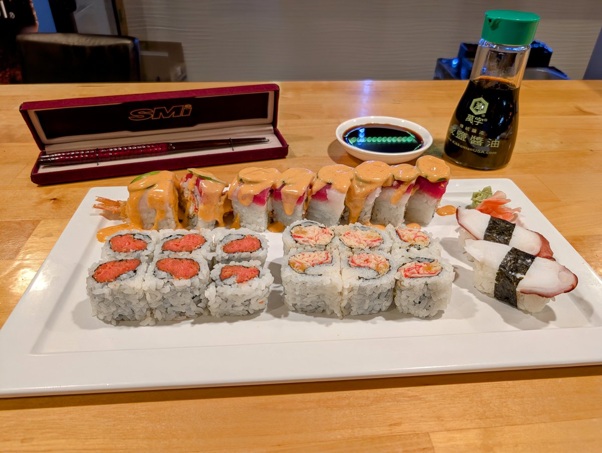 2-nite, I deserved this! 🍣😋