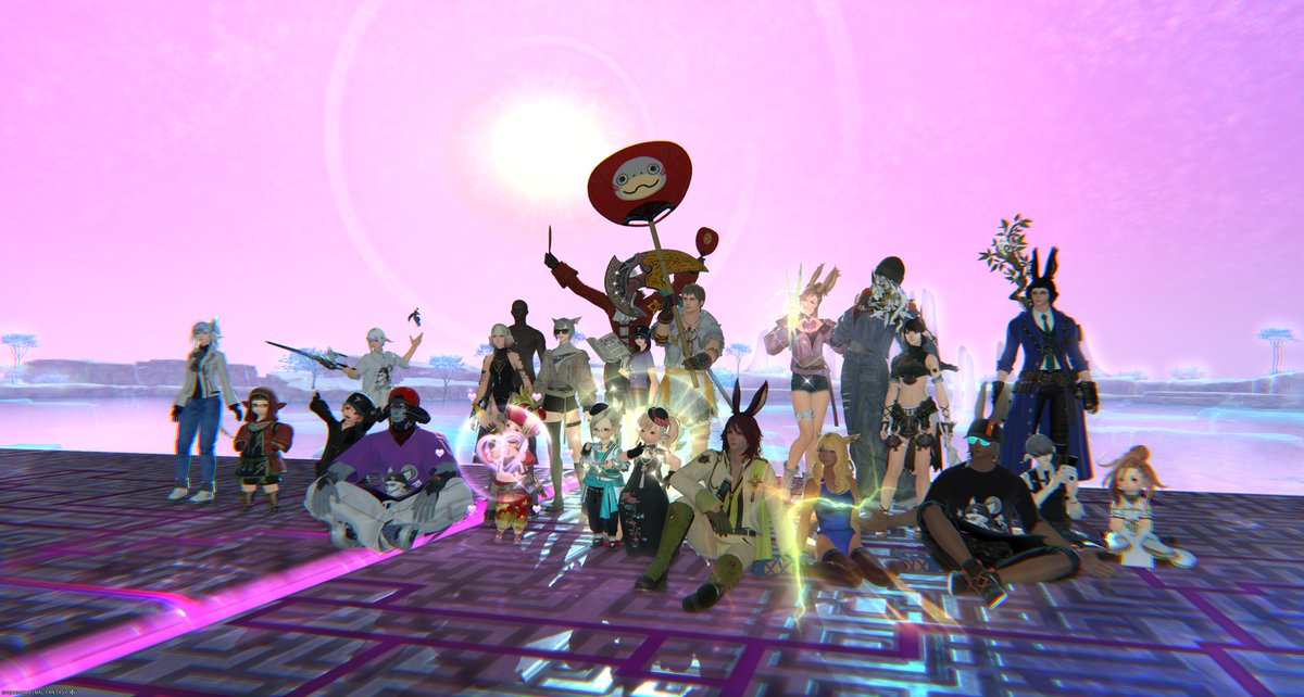 葵さんさしこさんむーむーさんアゲコさんパンしょこさんほかにもいっぱい！（書いたら文字数が…）
初見行ってきた！！！たのしかったーー！
いっぱい蘇生と回復ありがとうございました～！！
＃FF14