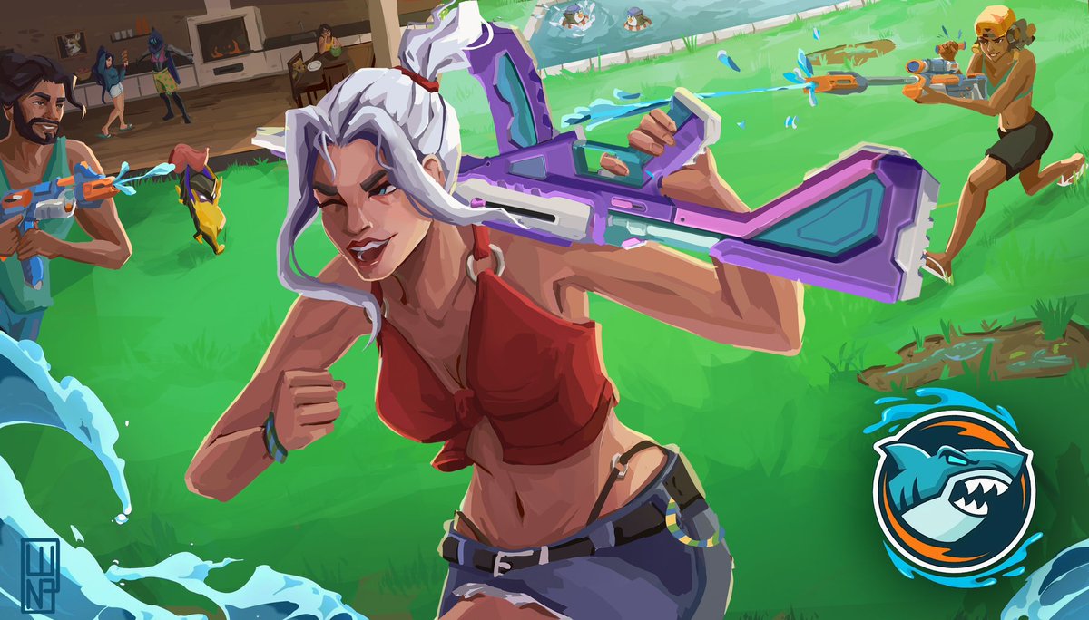 elluna_art's tweet image. A fan-made Valorant splash art featuring the new skin, set during a Sunday barbecue.
#VALORANT #VALORANTArt #FanArt #DigitalArt #GameArt #SundayVibes #BBQ
#RiotGames #valorantbrasil