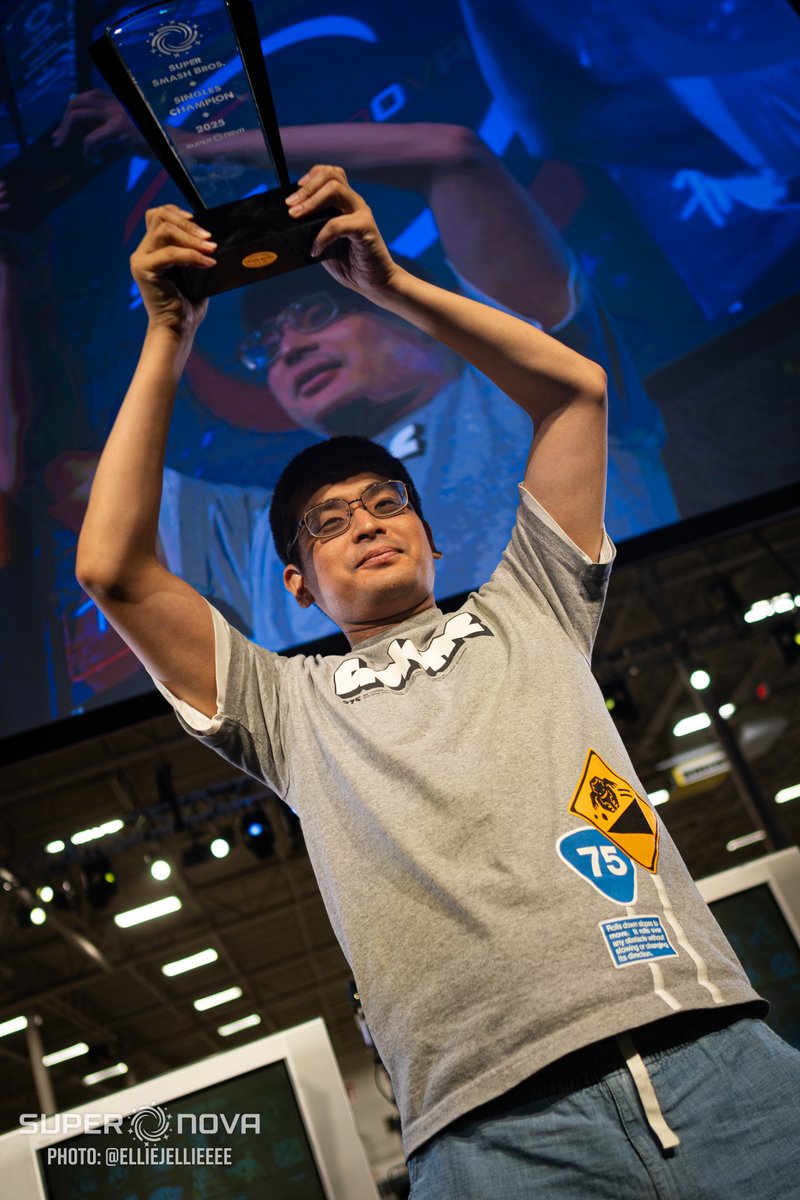 Congratulations to your Super Smash Bros. Champion, <a href="/Kurabba/">クラッバ / Kurabba</a> 🏆

#Supernova2025