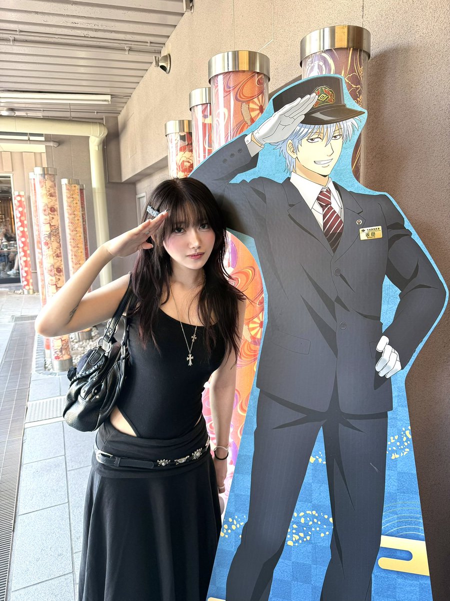 긴상과 운명적 만남을 함 #銀魂 #嵐山