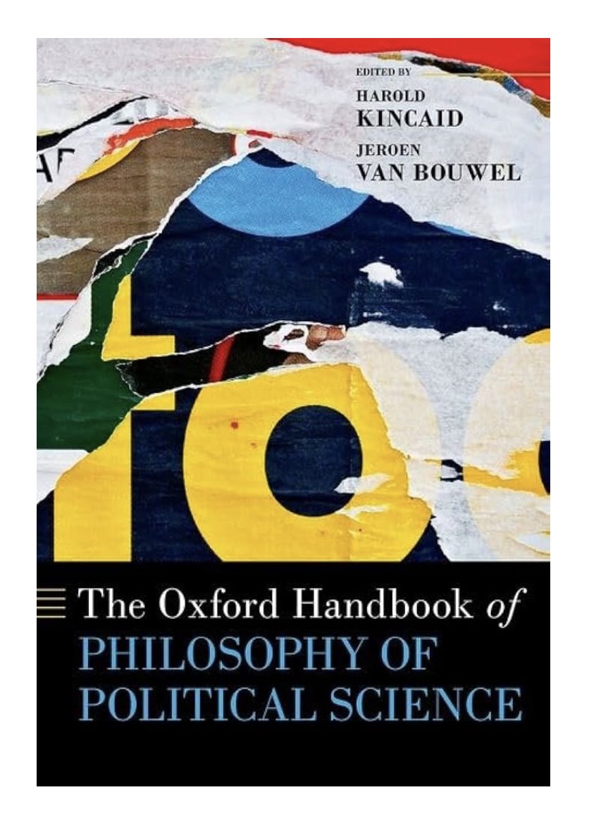 GerardoMunck's tweet photo. This 2023 handbook edited by Kincaid and Van Bouwel provides a philosophical approach to many problems of theory and methods in political science. Readers will surely find a lot of chapters relevant to their own research.

Download: https://t.co/fhFyD05ZCG https://t.co/6HfYRFDuRp