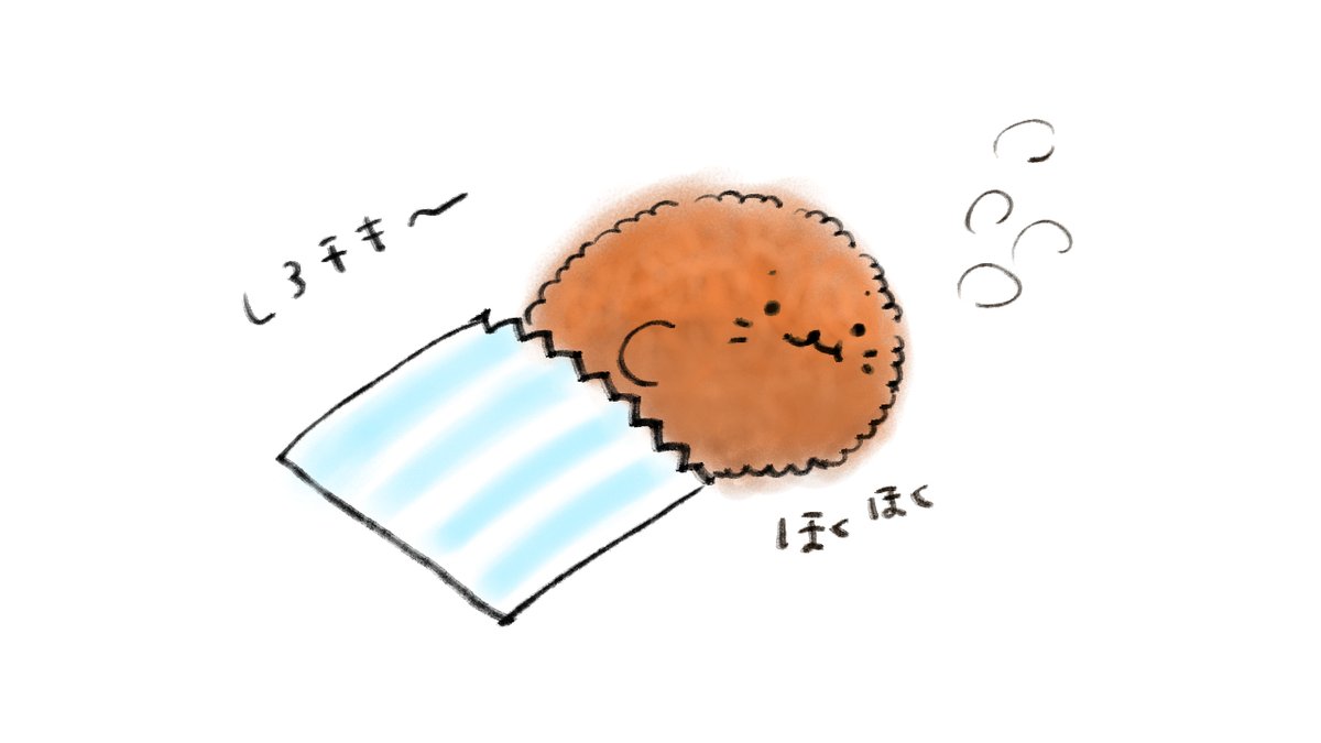 #しろたん #しろたん絵日記 

うわさのあの子・・