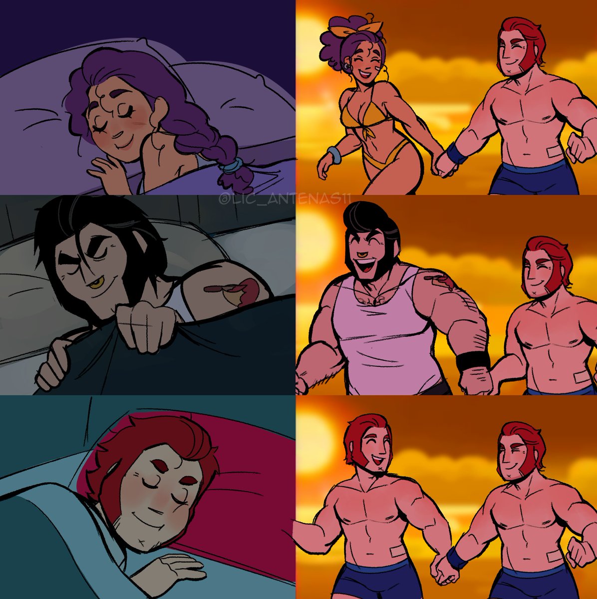 ya es la hora así que voy a sincerarme en una cosa, y espero que no traiga bardo 💔: desde siempre he sido multishipper así que, me encantan los dos ships PERO NO ME PUEDO TERMINAR DE DECIDIR ENTONCES nada, se me ocurrió esto, que creo que sería lo que realmente pasaría