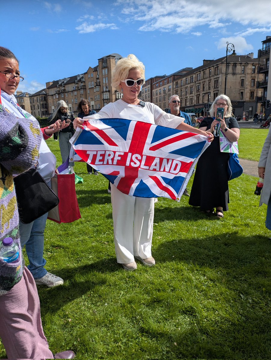 Remember Troons, we're all on Terf Island now.  So, you better get used to it.

 <a href="/ThePosieParker/">Kellie-Jay Keen</a> #LetWomenSpeakGlasgow