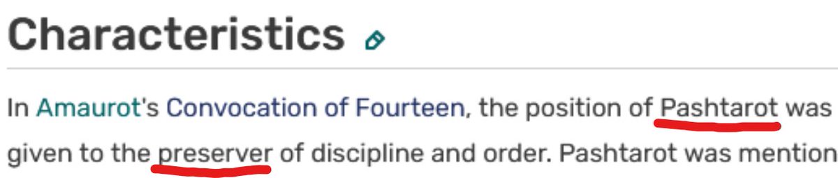 >Pashtarot the PRESERVER
>working with an organization called PRESERVATION

HMMMMMMMMM