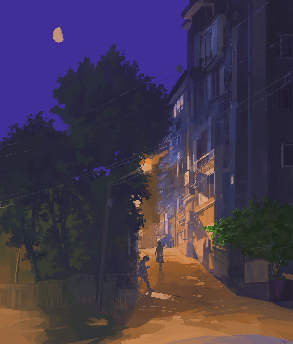 Under Seoul’s night sky