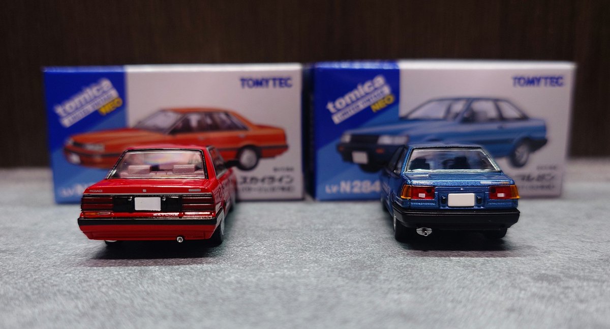 昨日も注文してた tomica LIMITED VINTAGE NEO が届きました🚗💨