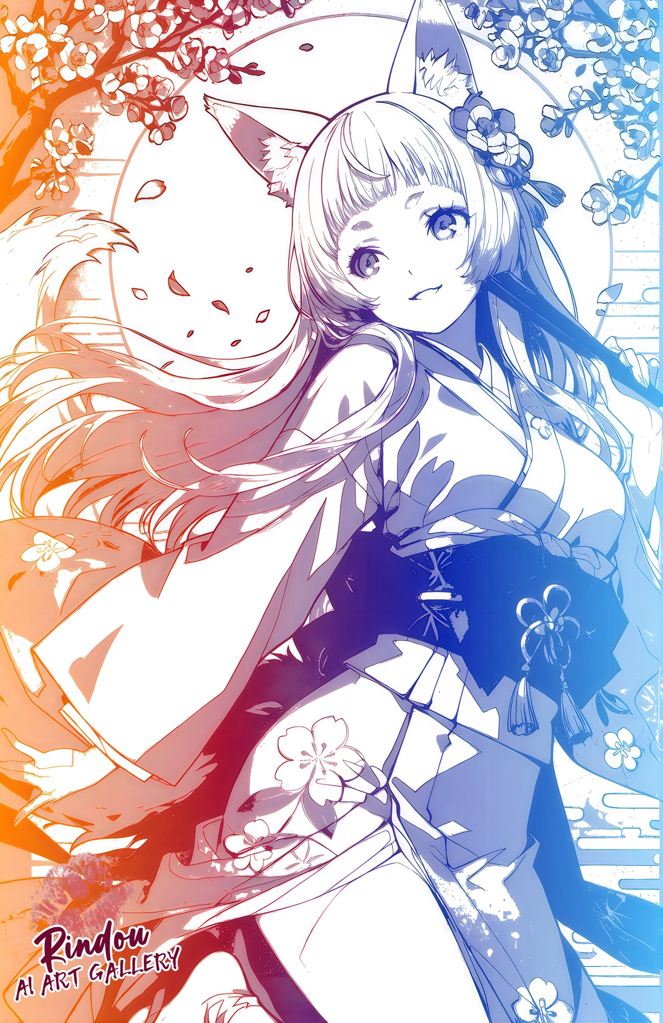 竜胆-Rindou-@AI_Art on X: 