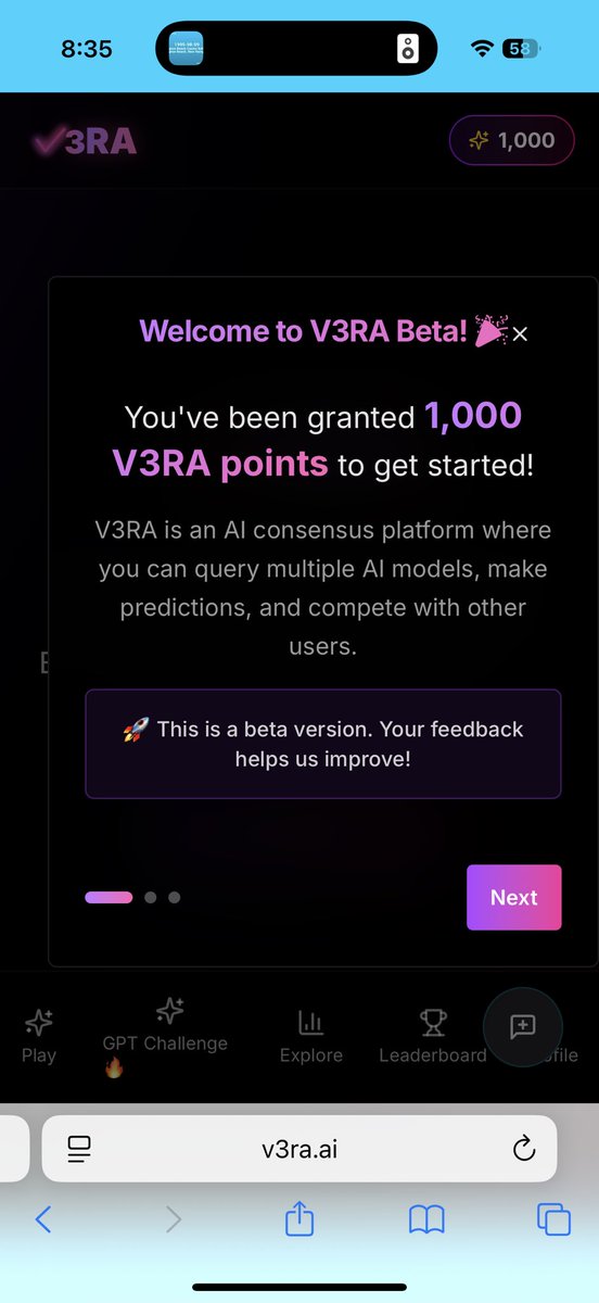v3ra_ai's tweet photo. Hey Sam… we’re running blind tests between ChatGPT-5 and ChatGPT-4o inside our Swarm Explorer.
No labels, no bias — just pick the best answer and see who really wins.

🚀 Try it here: https://t.co/d4oLi7sTdq
📢 Telegram: https://t.co/i0uIgPqApU
🐦 X: https://t.co/QVONClcVQ9
@sama