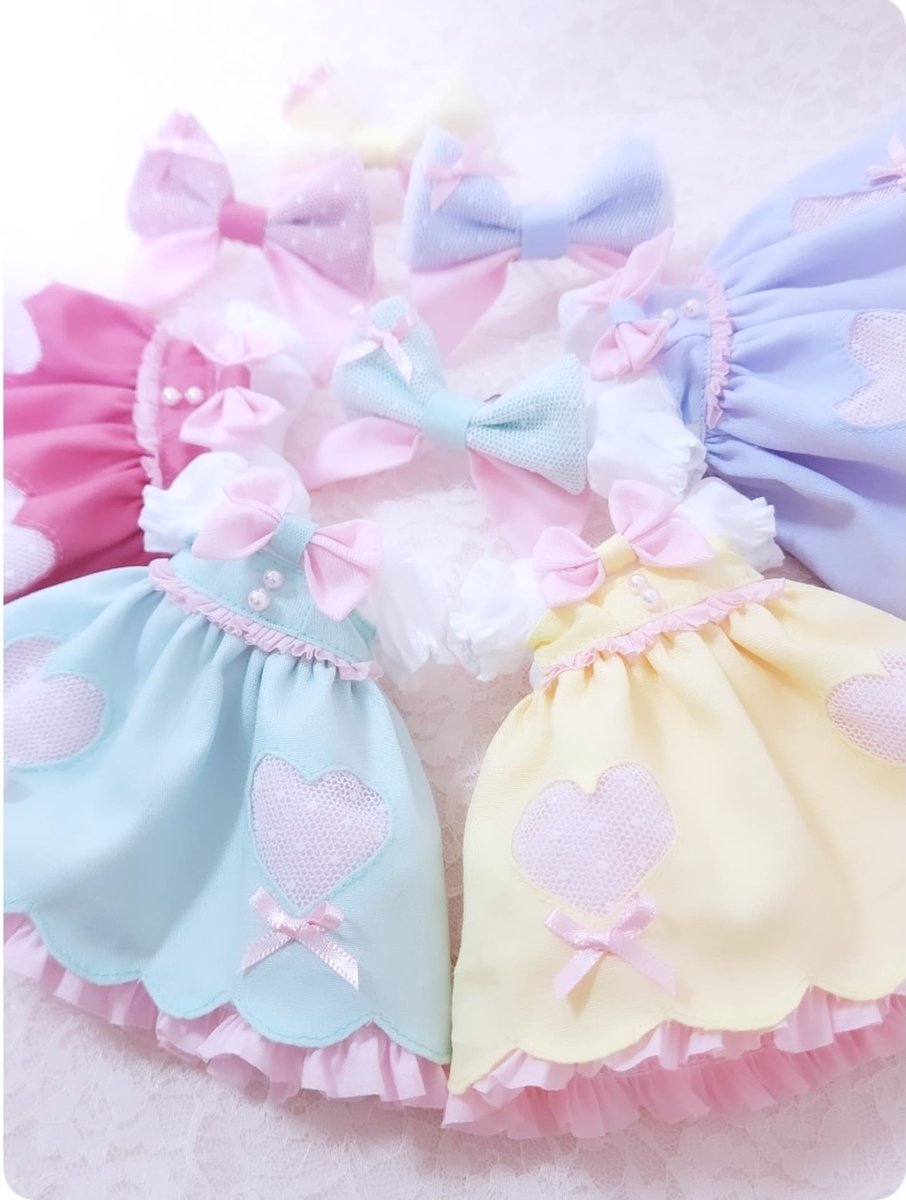 プリティーハートワンピース
オーダー受注開始しました🎀
カラフルでラブリーなお洋服です
よろしくお願いします🦄🩷

ARomantic #minne 
minne.com/@ari-blyithe