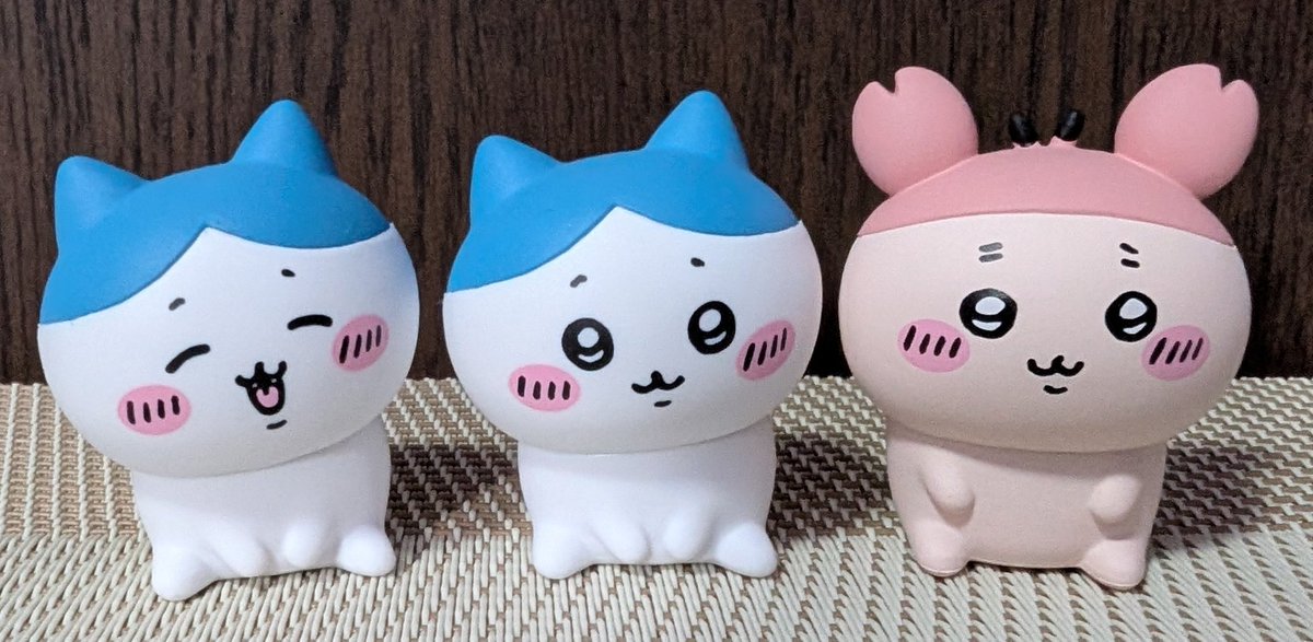 らんど梅田でお目当てのお品を購入､､ノベルティをいただきました～かわいい😖💖

帰りにキャンドゥでインテリアフィギュアの新弾ハチワレちゃんとカニちゃんをGET！！カニちゃんは今回第5弾にして初登場､､これで主要8キャラ勢揃いカニちゃんようこそだよ❤