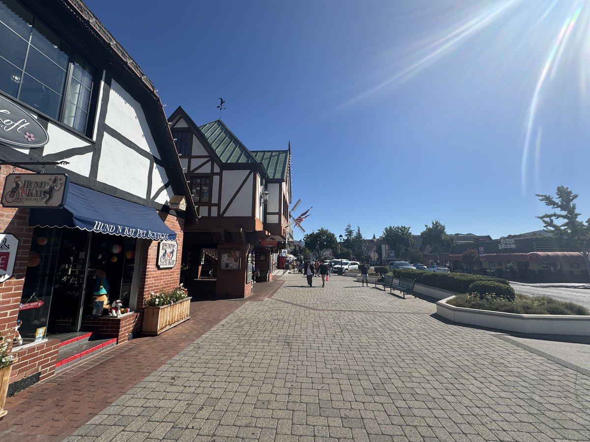 Great day in Los Olivos and Solvang. Lots of good wine and food 💯