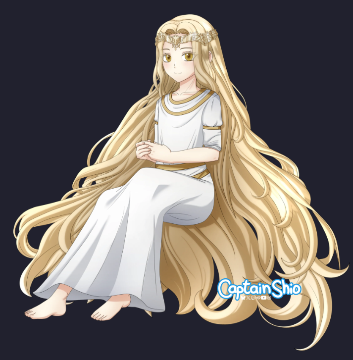 Commission for <a href="/WinterBlaze777/">WinterBlaze</a> #Miquella the Kind. #ELDENRING #miquellathekind 🌟