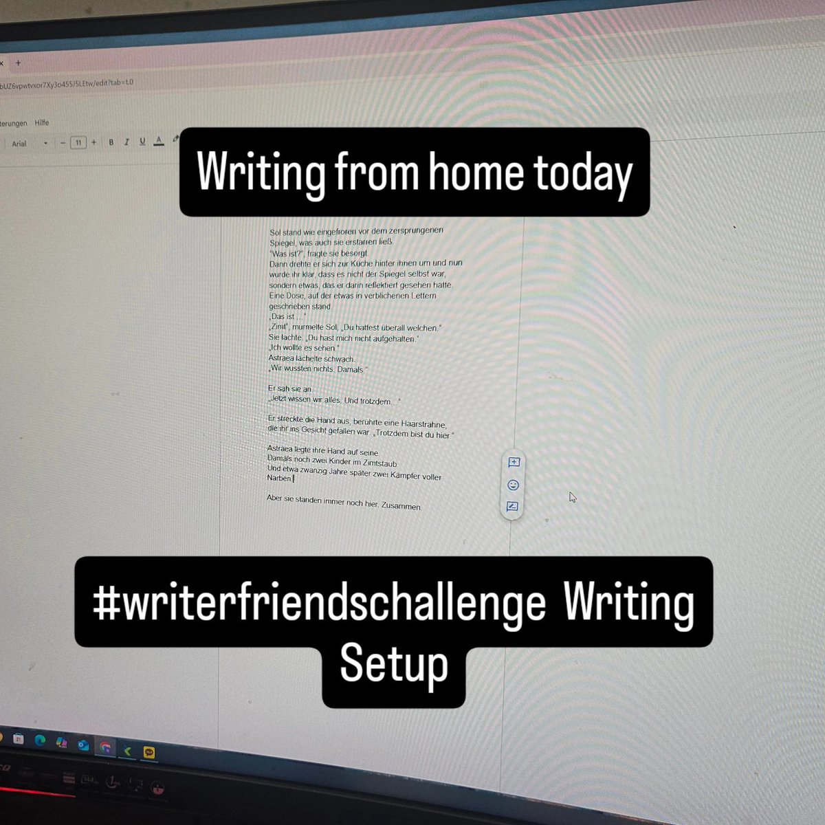 NabiKangGH's tweet image. #WriterFriendsChallenge Writing Setup

Organizing The Golden Heart universe is a project in itself ... folders filled with characters, lore, creatures, clothes, and so many more things. Every file holds a piece of the world, from the smallest side detail to the biggest plot