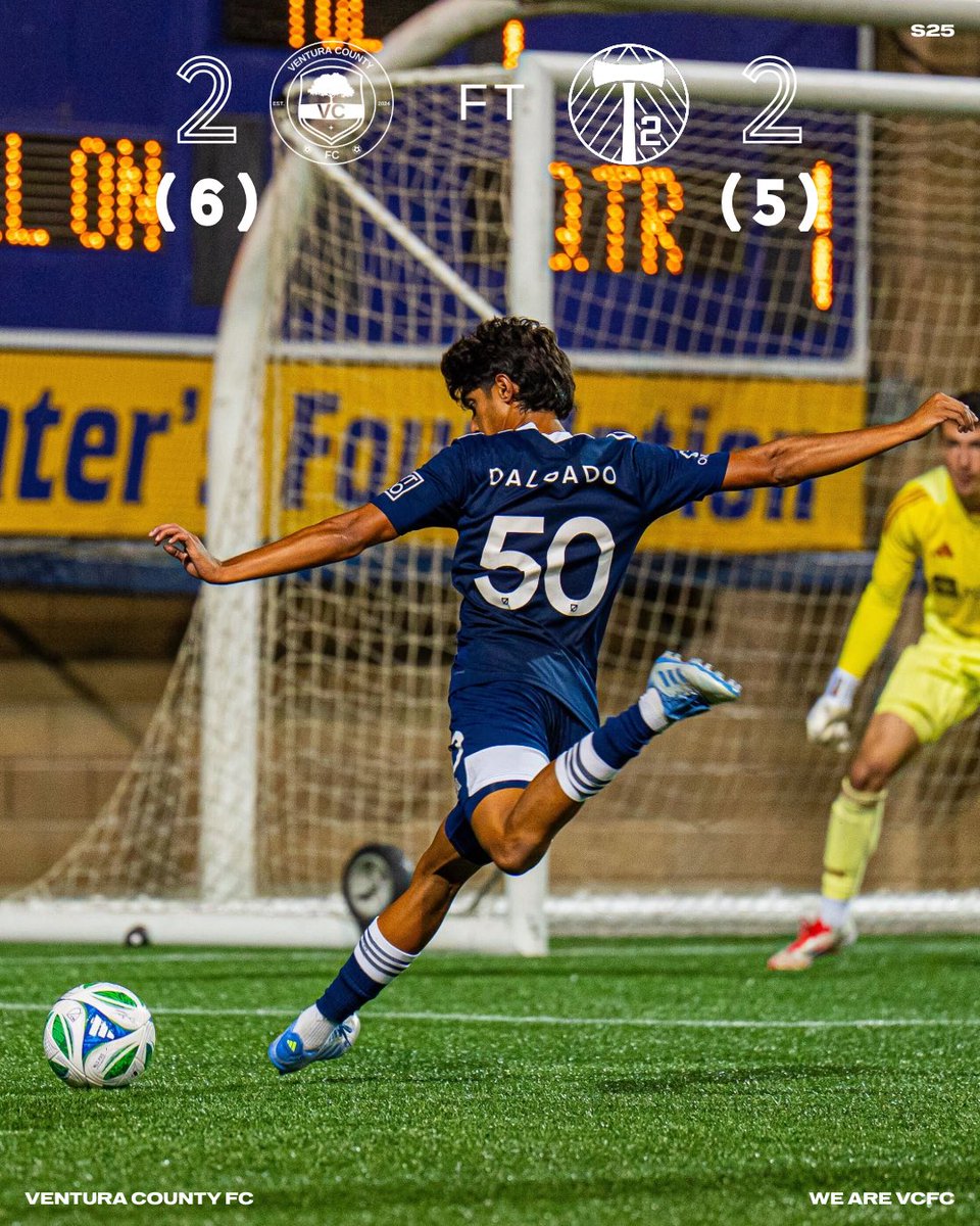 Your VCFC final score! 💙🙌⚽️
#mlsnextpro #siempreadelante #pks 

📸: @colbyhasacamera
