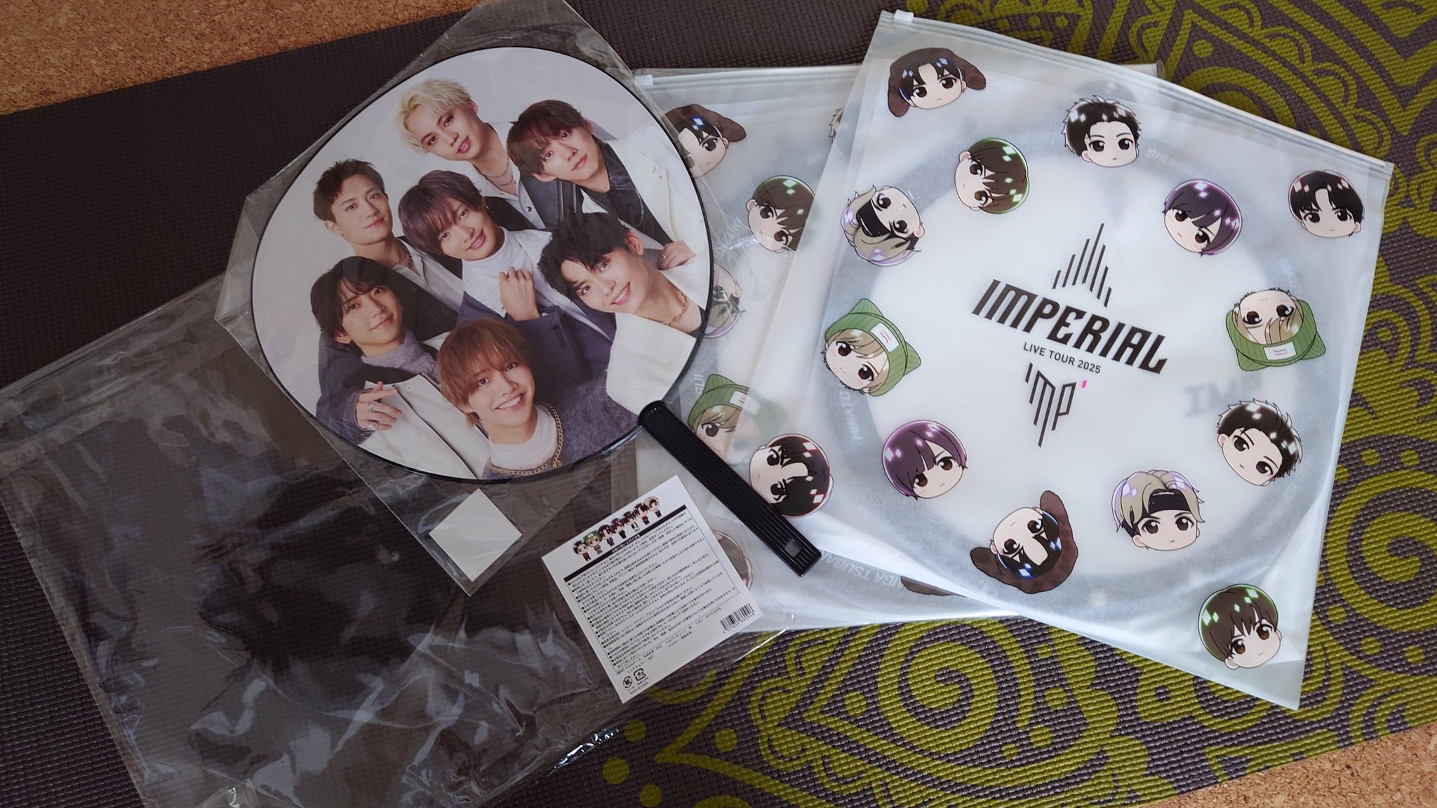 IMP. IMPERIAL LIVE TOUR 2025うちわケース IMP. IMPERIAL LIVE TOUR 2025オリジナルうちわケース - メルカリ