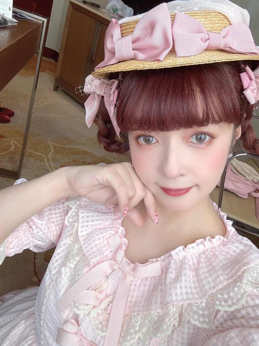 高めドーナツヘア🍩 今日は上海でフレジエさんのイベントにゲスト出演