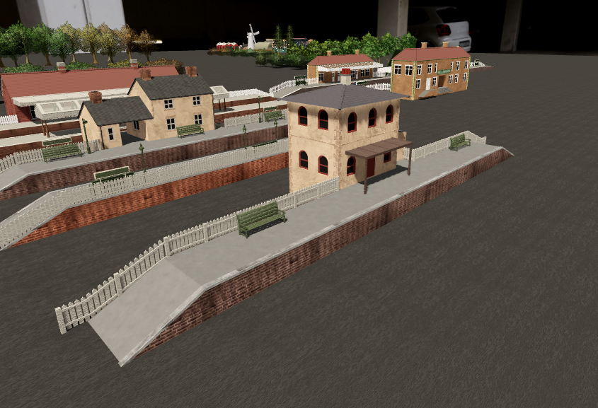 We're still hard at work. This coastline (with all its buildings) has been kicking my butt but its pretty close to being done!