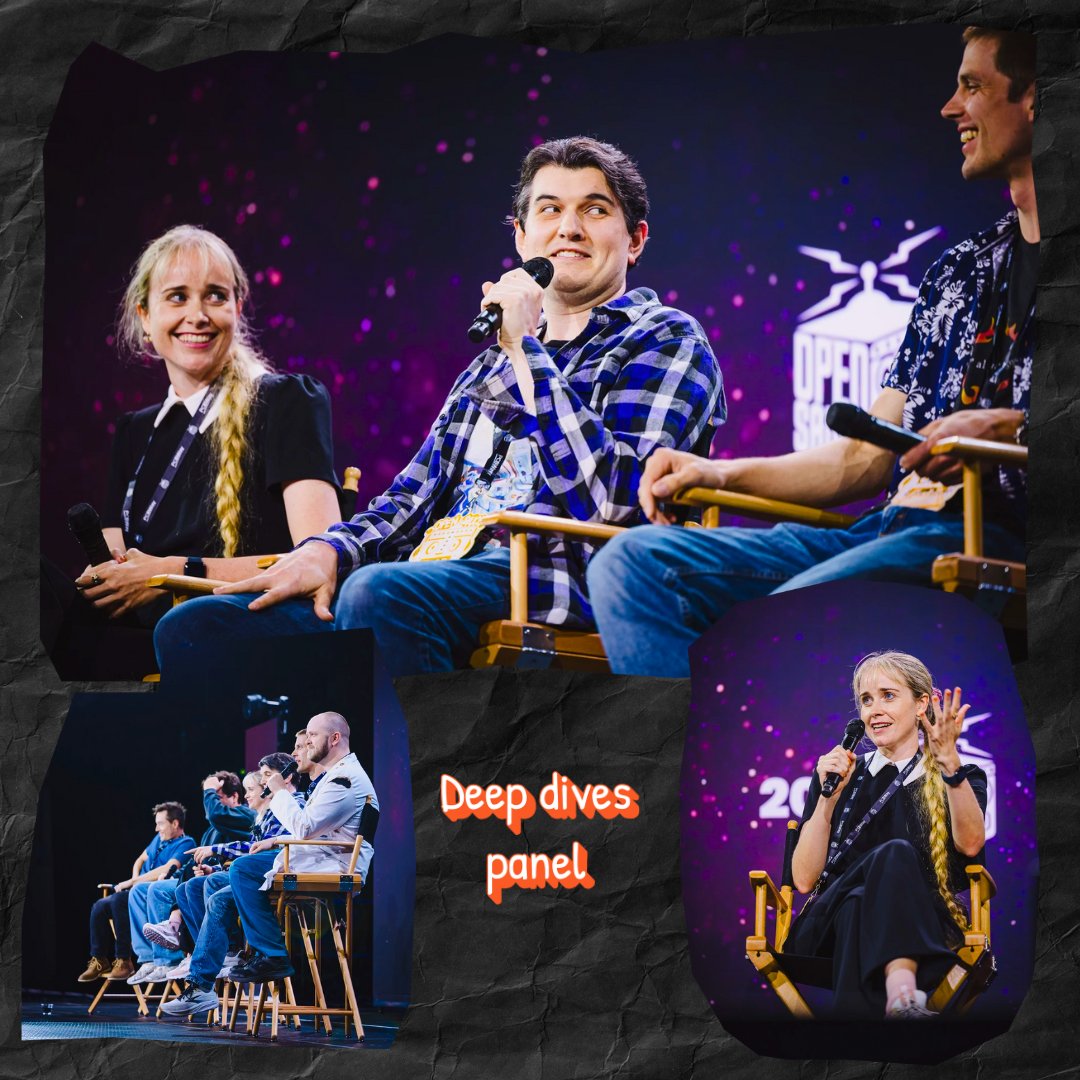 TobyHendy's tweet image. A little photo summary from @OpenSauceLive. Thanks to everyone who came out for the event and everyone who said hi! It was an honour to be included on panels with some of my favourite creators.

Stage photos by amandaclairephoto &amp;amp; cassiuspettit