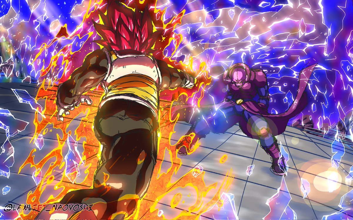 Vegeta SSJ God VS Hit