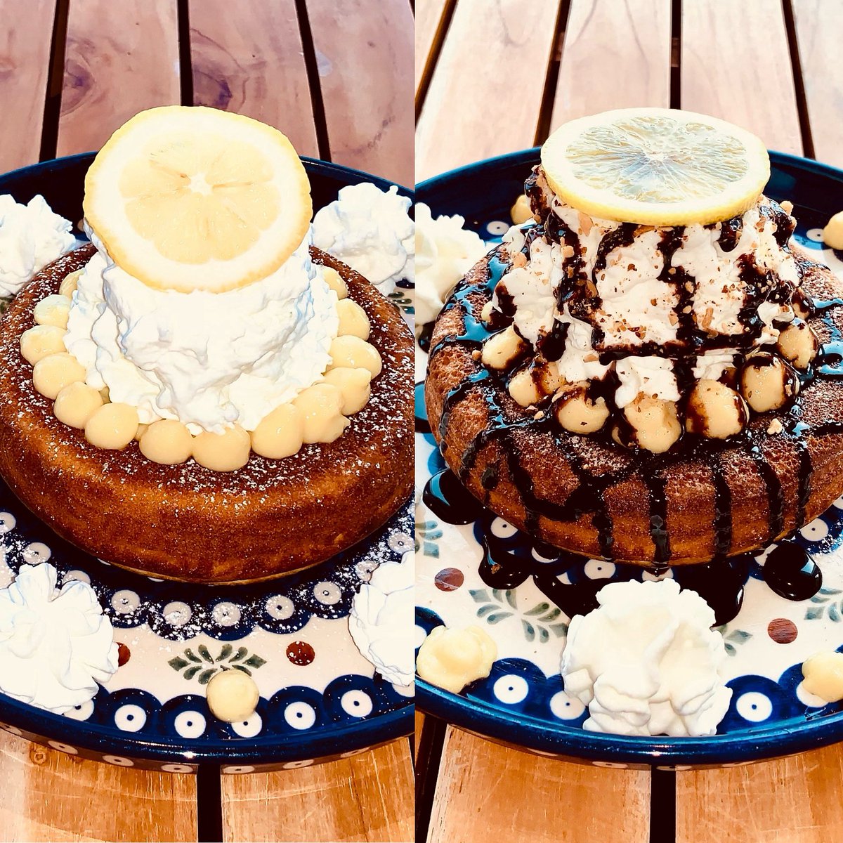 夏限定パンケーキ

レモンパンケーキ
レモンチョコパンケーキ

レモン生地のパンケーキに
爽やかな自家製レモンクリームが
サイコーに美味しいです🍋

お客様からも大好評ですので
是非ご賞味くださいねー

ご来店をお待ちしています🙇‍♂️