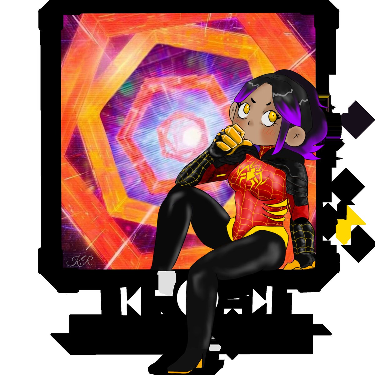 KatriinaOF's tweet photo. Arachnia X.94B
#spidersona #spiderfist #Spiderman2099 #spidershit #spiderwoman #SpiderManAcrossTheSpiderVerse https://t.co/Gn0jKDtRzz