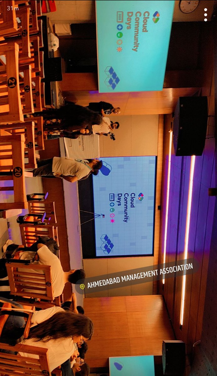 EnderDesai's tweet image. 🚀 Having an amazing time at #gccdahm25 with the vibrant #GDGCloudAhm community! 🌥️
Inspiring talks, awesome networking

📍 Ahmedabad Management Association @GDGCloudAhm @GoogleDevsIN

#CloudCommunityDays #googlecloud #DevCommunity #TechEvent