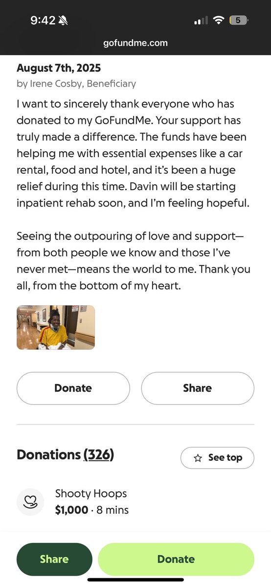 Shooty Hoops (@shootyh00ps) on Twitter photo We’re committing to sending $1k a month until the Cosby’s reach their goal. Join us to support <a href="/Cosby10D/">Davin Cosby jr</a> and his family get through this tough time. <a href="/KSUOWLSMBB/">Kennesaw State MBB</a> We’re committing to sending $1k a month until the Cosby’s reach their goal. Join us to support <a href="/Cosby10D/">Davin Cosby jr</a> and his family get through this tough time. <a href="/KSUOWLSMBB/">Kennesaw State MBB</a>