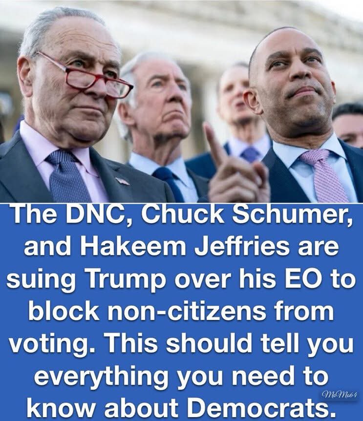 Democrats are not a political party! They are a criminal organization siding with illegals, terrorists and sexual deviants!