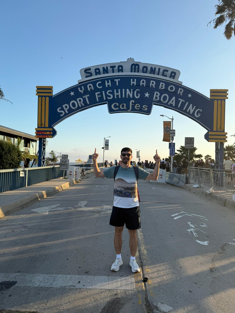 Hoy visite el mítico Santa Monica Pier, un lugar muy icónico para jugar Pokemon GO.

Una locura poder estar aca 🤯