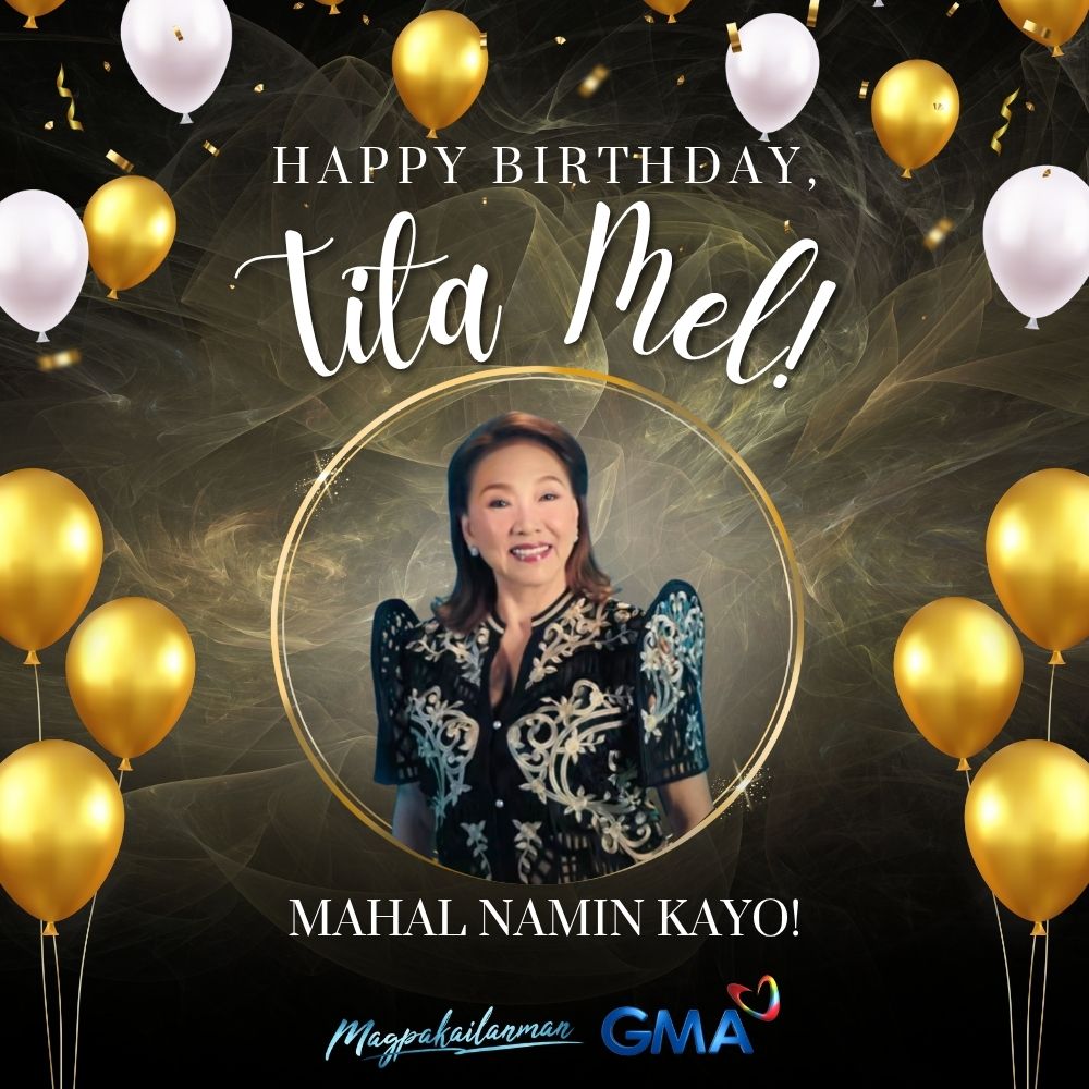 Happy Birthday, Tita Mel! ❤️ Love and gratitude from your #Magpakailanman family