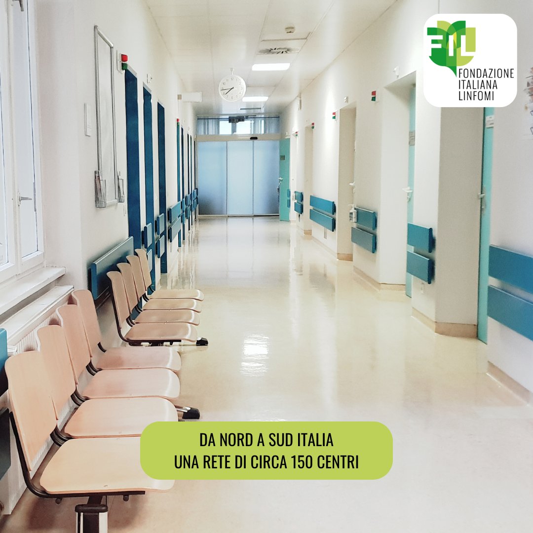 Circa 150 centri di cura, un’unica missione: migliorare la vita dei pazienti con linfoma.
Da Nord a Sud, ogni centro è parte di una rete nazionale che punta a offrire a più persone l'accesso a cure innovative.

Scopri i centri: bit.ly/44QL1QH