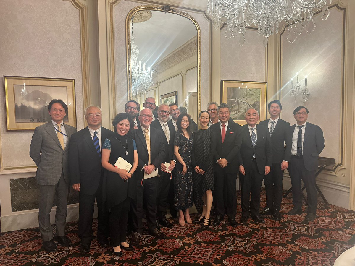 Hiroshi Suzuki (@ambjapanuk) on Twitter photo An unforgettable evening with Ms Miyako Yoshida, Artistic Director of the National Ballet of Japan <a href="/nntt_ballet/">新国立劇場バレエ団 The National Ballet of Japan</a>, and the incredible team who brought their Giselle to 🇬🇧. Celebrating the phenomenal success of their UK debut! An unforgettable evening with Ms Miyako Yoshida, Artistic Director of the National Ballet of Japan <a href="/nntt_ballet/">新国立劇場バレエ団 The National Ballet of Japan</a>, and the incredible team who brought their Giselle to 🇬🇧. Celebrating the phenomenal success of their UK debut!