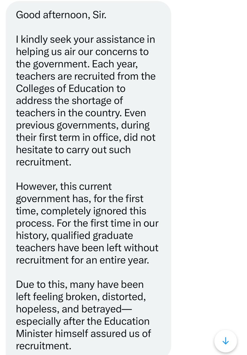 quame_age's tweet photo. On Wednesday, graduate teachers will picket at the Ministry of Education. After a year of waiting without recruitment, they’re demanding answers. It’s time the government listens. https://t.co/bS7kKRzzaS