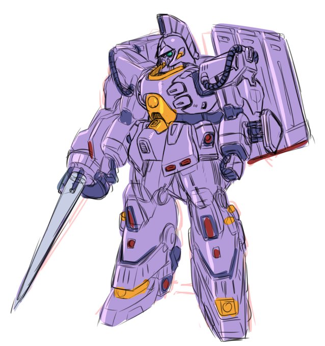 #ガノタ諸君よ推しMS晒せ
映画であんなに活躍してネームドパイロットも乗ってるのになんでプラモ化されんのじゃ… 