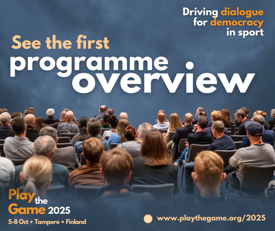 Play the Game (@playthegame_org) on Twitter photo π€ ππ₯ππ² ππ‘π πππ¦π 2025: π
π’π«π¬π π©π«π¨π π«ππ¦π¦π π¨π―ππ«π―π’ππ° π§π¨π° ππ―ππ’π₯πππ₯π
π Download the programme overviewπplaythegame.org/conferences/plβ¦
If you have questions about the programme, feel free to reach out to <a href="/StanisElsborg/">Stanis Elsborg</a> at stanis@playthegame.org π€ ππ₯ππ² ππ‘π πππ¦π 2025: π
π’π«π¬π π©π«π¨π π«ππ¦π¦π π¨π―ππ«π―π’ππ° π§π¨π° ππ―ππ’π₯πππ₯π
π Download the programme overviewπplaythegame.org/conferences/plβ¦
If you have questions about the programme, feel free to reach out to <a href="/StanisElsborg/">Stanis Elsborg</a> at stanis@playthegame.org