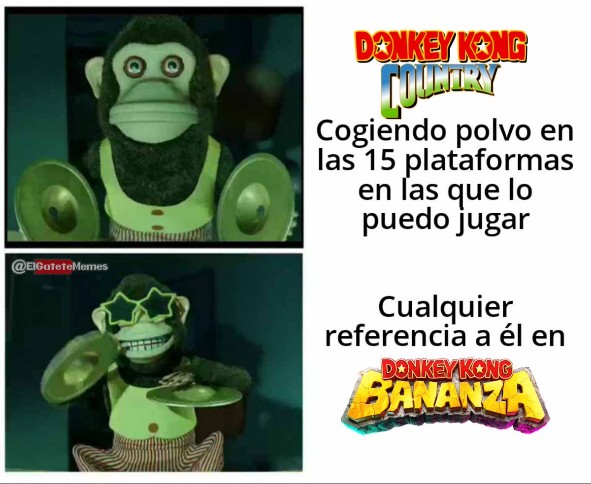 Lo de la nostalgia.

#DonkeyKongBananza #DonkeyKong #Switch2 #NintendoSwitch2 #Nintendo #DonkeyKongCountry