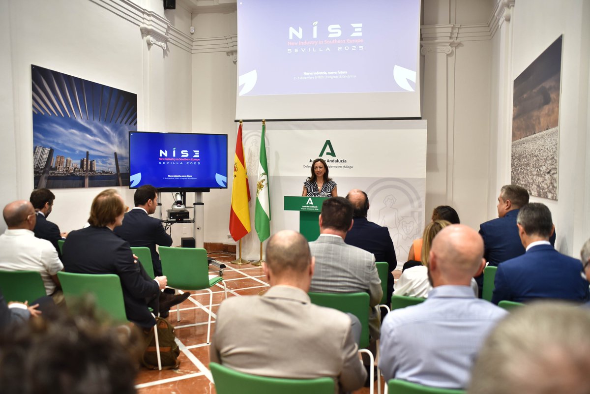 🙌🏼 La gira de NISE Sevilla 2025 avanza con fuerza, sumando el compromiso de Andalucía con una industria más sostenible e innovadora.

🔜Tras pasar por gran parte del territorio andaluz ¡muy pronto llegamos a #Cádiz!

📍Nos vemos en @FibesSevilla el 2 y 3 de diciembre. #NISE2025🚀