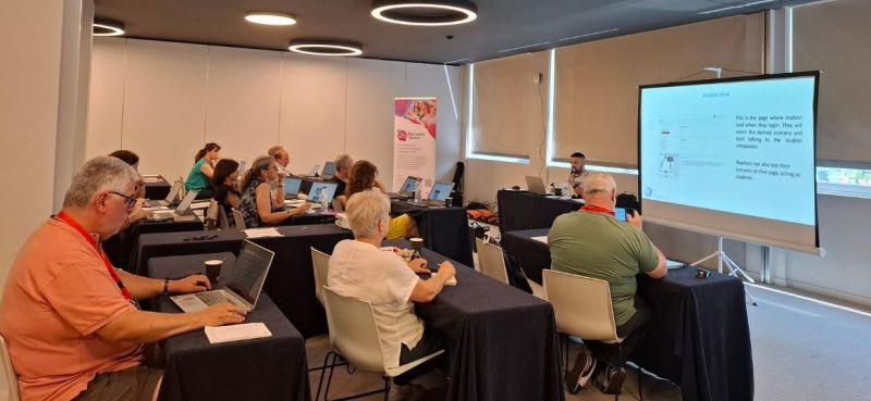Discovery Space Project (@dspaceeu) on Twitter photo Highlights from the DISCOVERY SPACE International Course 2025
📸 Nikolaos Antonios Grammatikos from <a href="/IccsNtua/">ICCS - NTUA</a>, presenting the Discovery Space AI Agent.
Read the full recap on our blog 👉 shorturl.at/7Am1J Highlights from the DISCOVERY SPACE International Course 2025
📸 Nikolaos Antonios Grammatikos from <a href="/IccsNtua/">ICCS - NTUA</a>, presenting the Discovery Space AI Agent.
Read the full recap on our blog 👉 shorturl.at/7Am1J